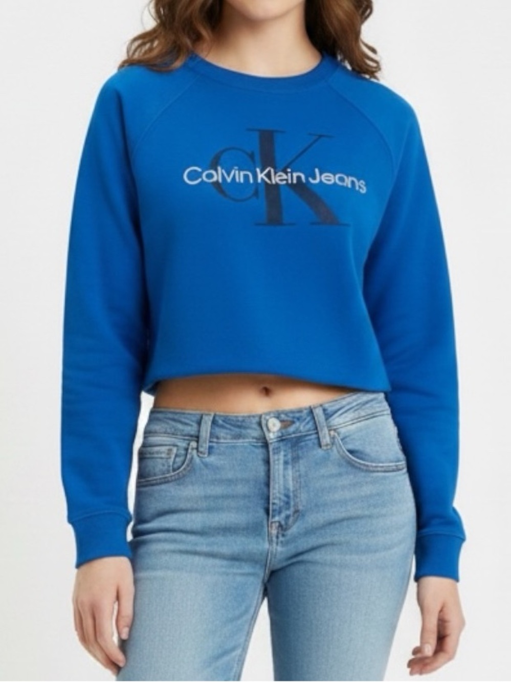 Calvin Klein Jeans Blue Crewneck Sweatshirt